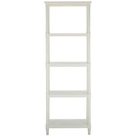 Safavieh Odessa Bookcase Shelves- White - 66.75 x 15.75 x 23.5 in. AMH5721C